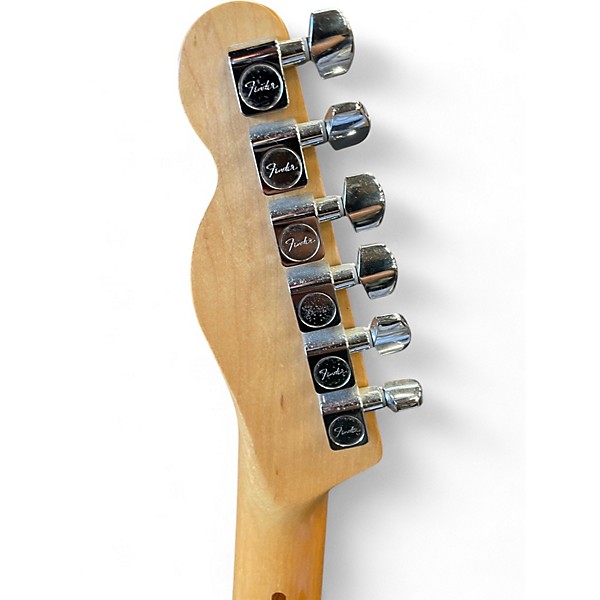 Used 2000s Fender Standard Telecaster Black Solid Body Electric Guitar