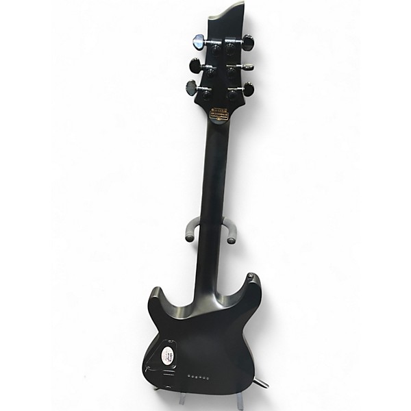 Used Schecter Guitar Research C1 Platinum Black Out Solid Body Electric Guitar