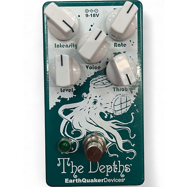 Used EarthQuaker Devices The Depths Optical Vibe Machine Effect Pedal