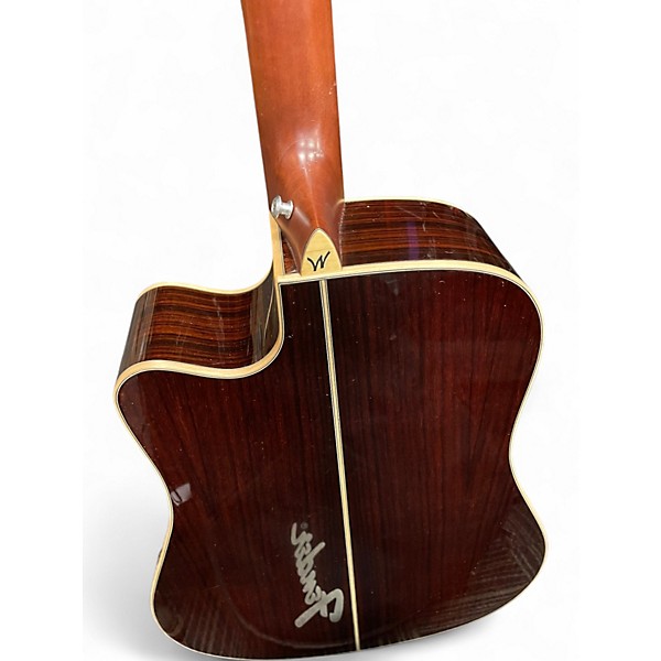 Used Washburn WD25CE Natural Acoustic Electric Guitar