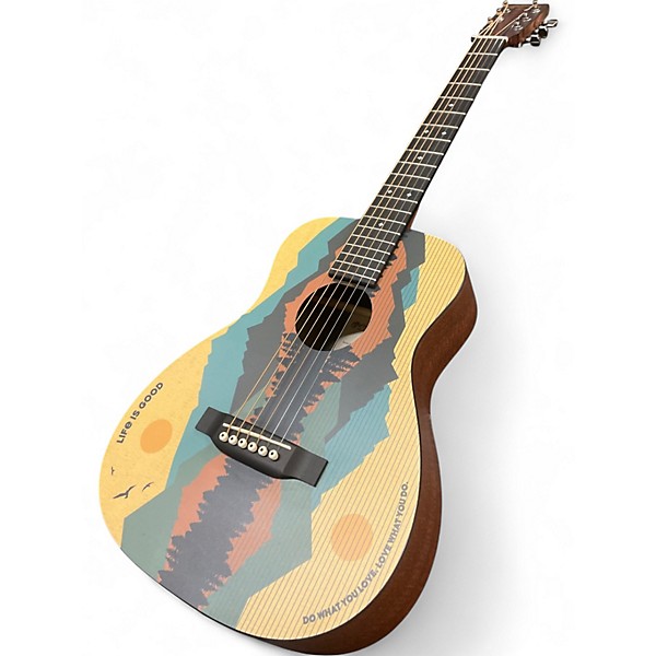 Used Martin LX1 Life Is Good Natural Acoustic Guitar