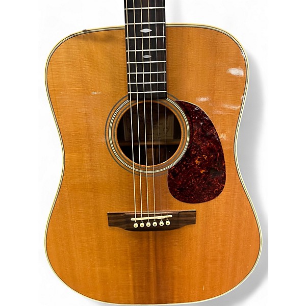 Used Alvarez DY74 Natural Acoustic Electric Guitar