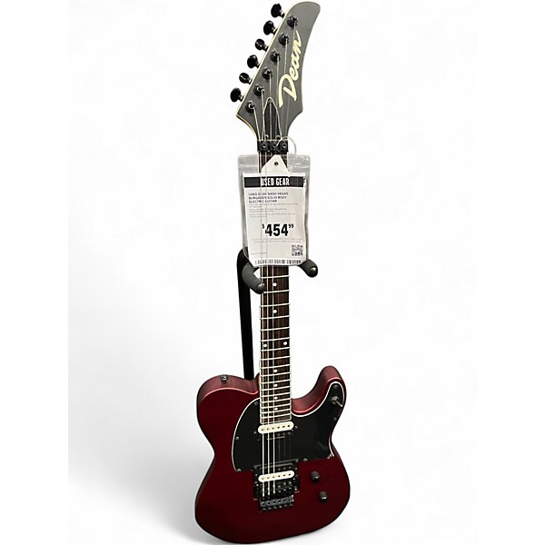 Used Dean NASH VEGAS BURGANDY Solid Body Electric Guitar