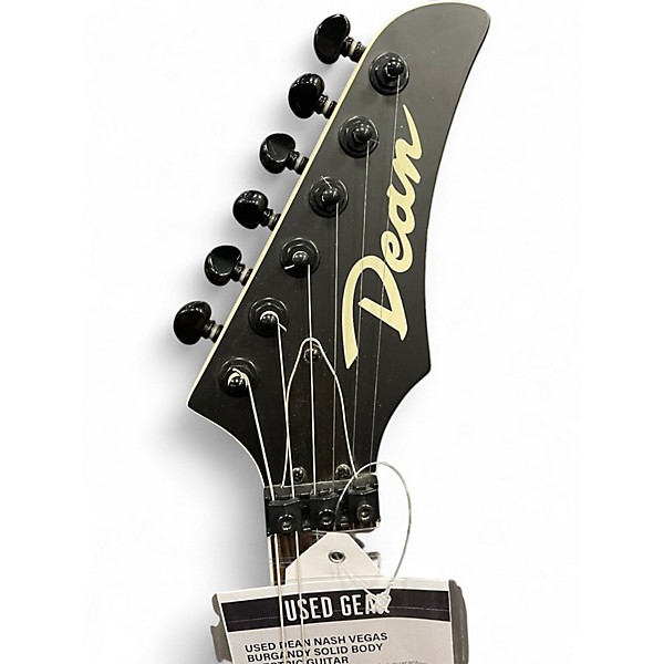 Used Dean NASH VEGAS BURGANDY Solid Body Electric Guitar