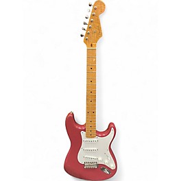 Used Fender Bill Carson Signature Stratocaster Red Solid Body Electric Guitar