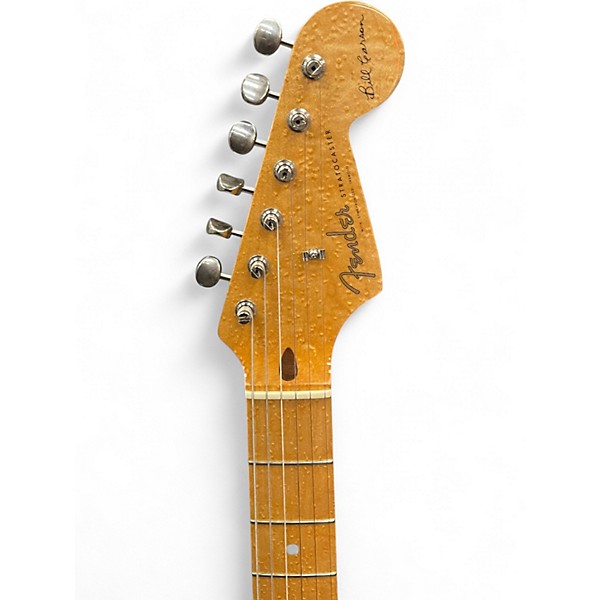 Used Fender Bill Carson Signature Stratocaster Red Solid Body Electric Guitar