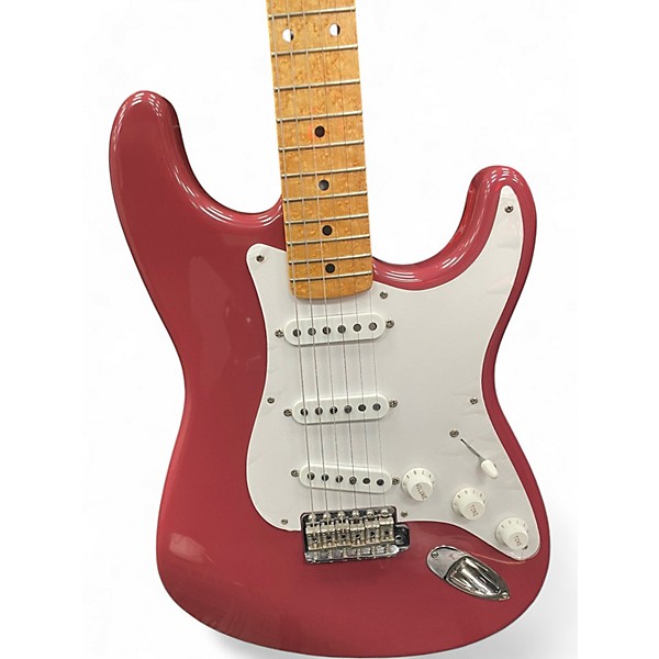 Used Fender Bill Carson Signature Stratocaster Red Solid Body Electric Guitar
