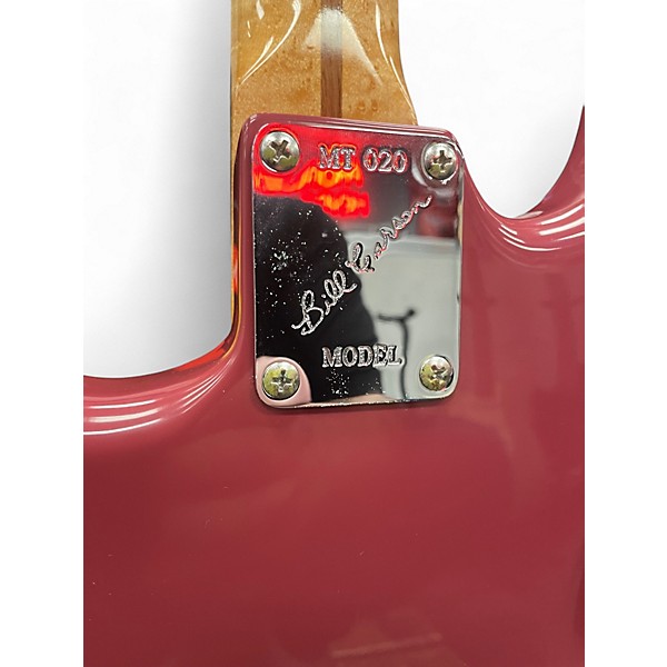 Used Fender Bill Carson Signature Stratocaster Red Solid Body Electric Guitar