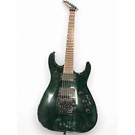 Used 1990s Jackson MIJ DINKY REVERSE MG DXMG GREEN Solid Body Electric Guitar
