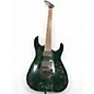 Used 1990s Jackson MIJ DINKY REVERSE MG DXMG GREEN Solid Body Electric Guitar thumbnail