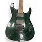 Used 1990s Jackson MIJ DINKY REVERSE MG DXMG GREEN Solid Body Electric Guitar