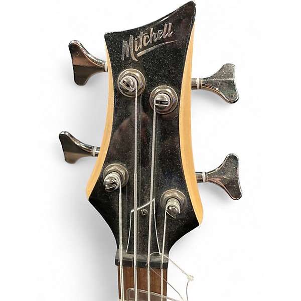 Used Mitchell MB200 Black Electric Bass Guitar