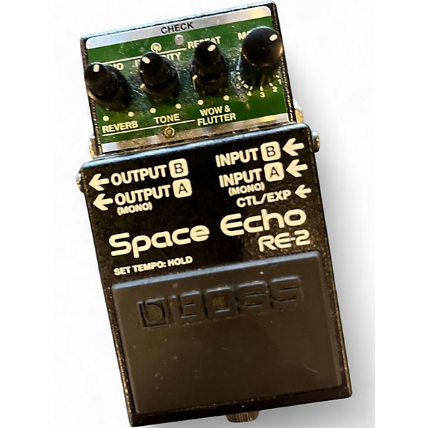 Used BOSS RE-2 Space Echo Effect Pedal