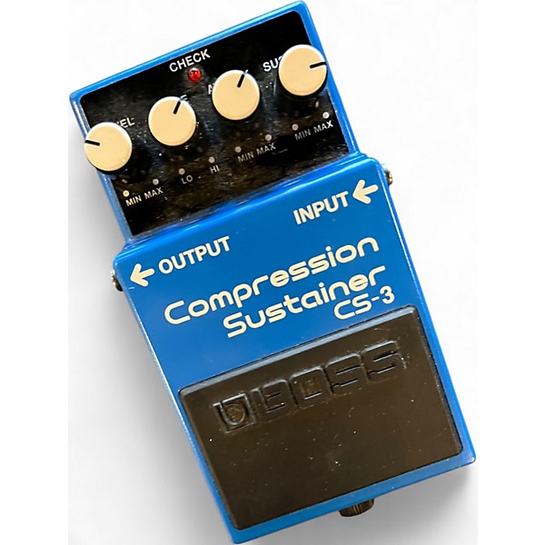 Used BOSS CS3 Compressor Sustainer Effect Pedal