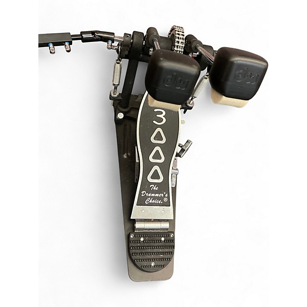 Used DW 3000 Series Double Bass Pedal Double Bass Drum Pedal
