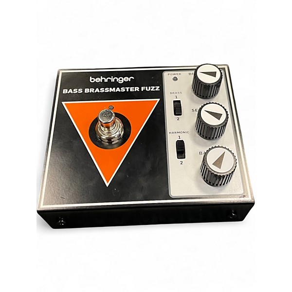 Used Behringer Bass Brassmaster Fuzz Effect Pedal