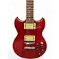 Vintage 1970s Yamaha SBG500 Red Solid Body Electric Guitar