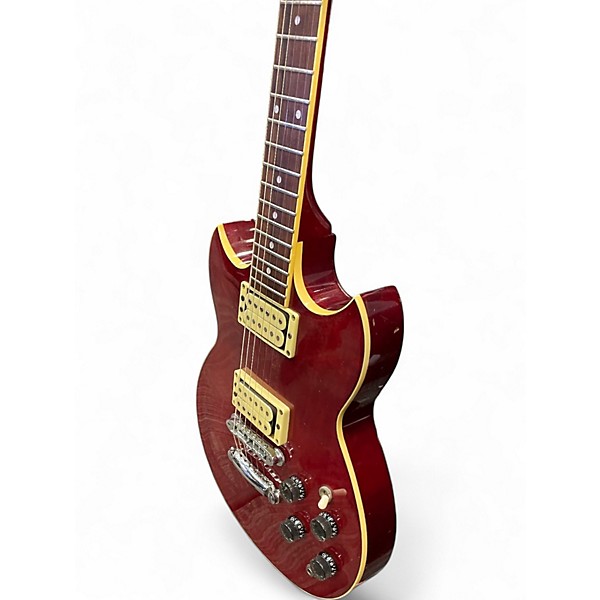 Vintage 1970s Yamaha SBG500 Red Solid Body Electric Guitar