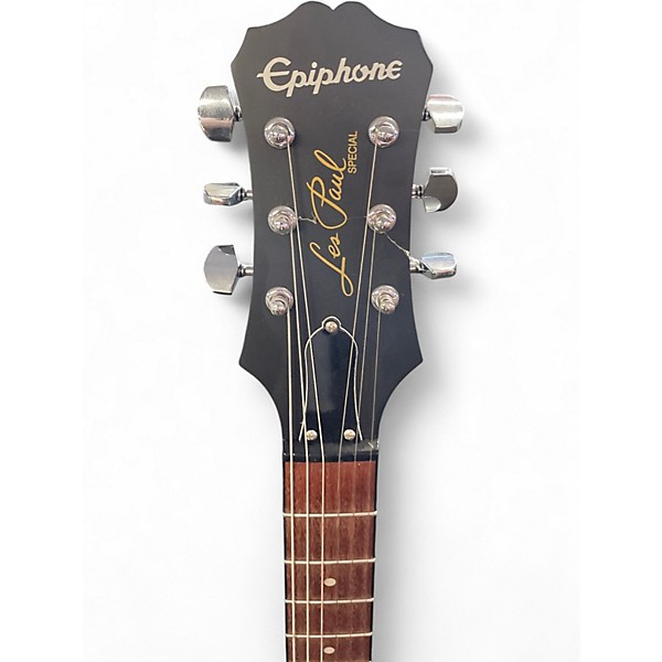 Used Epiphone Les Paul Special I Black Solid Body Electric Guitar