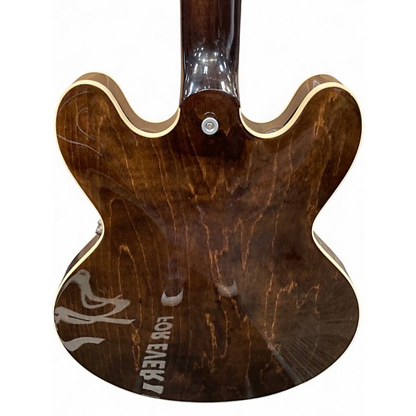 Used Gibson ES355 60S BLOCK GLOSS WALNUT FINISH Hollow Body Electric Guitar