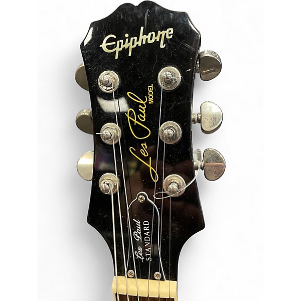 Used Epiphone Les Paul Standard Sunburst Solid Body Electric Guitar
