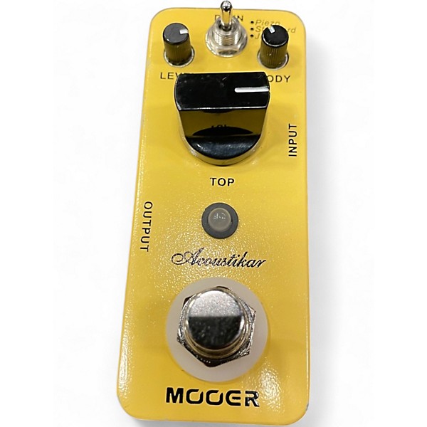 Used Mooer ACOUSTIKAR Pedal