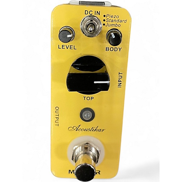 Used Mooer ACOUSTIKAR Pedal
