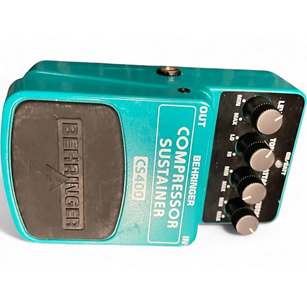 Used Behringer CS400 Compressor Sustainer Effect Pedal