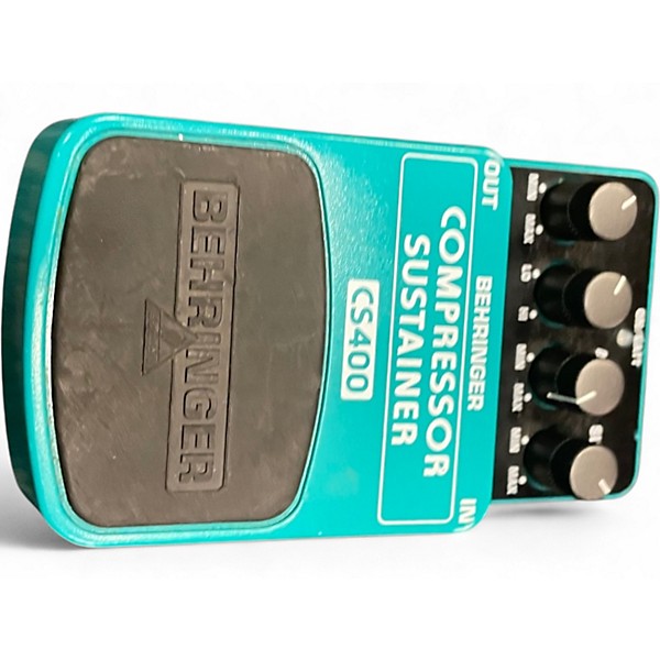 Used Behringer CS400 Compressor Sustainer Effect Pedal