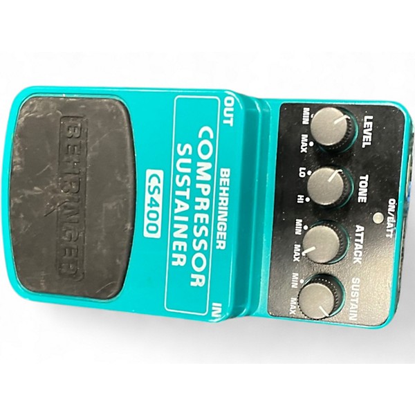 Used Behringer CS400 Compressor Sustainer Effect Pedal