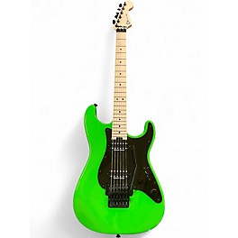 Used Charvel SoCal Style 1 HH SLIME GREEN Solid Body Electric Guitar