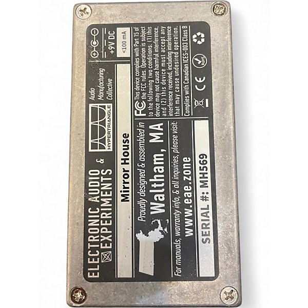 Used Electronic Audio Experiments MIRROR HOUSE Effect Pedal