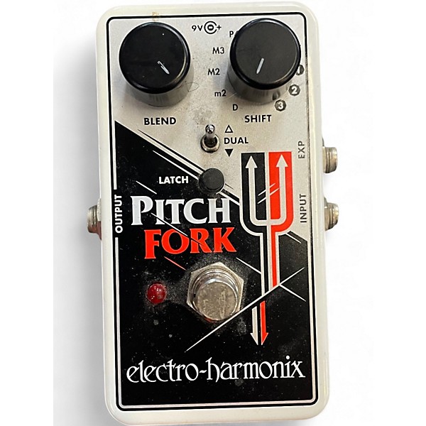Used Electro-Harmonix Pitch Fork Polyphonic Pitch Shifting Effect Pedal