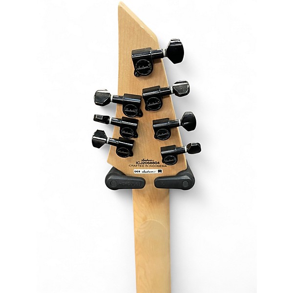 Used Jackson DKAF7MS Black Solid Body Electric Guitar