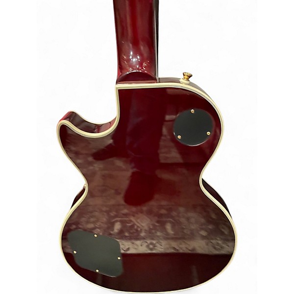 Used Epiphone Jerry Cantrell "Wino" Les Paul Custom Electric Guitar WINE RED Solid Body Electric Guitar