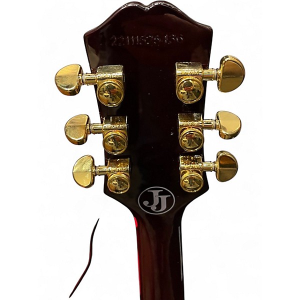 Used Epiphone Jerry Cantrell "Wino" Les Paul Custom Electric Guitar WINE RED Solid Body Electric Guitar