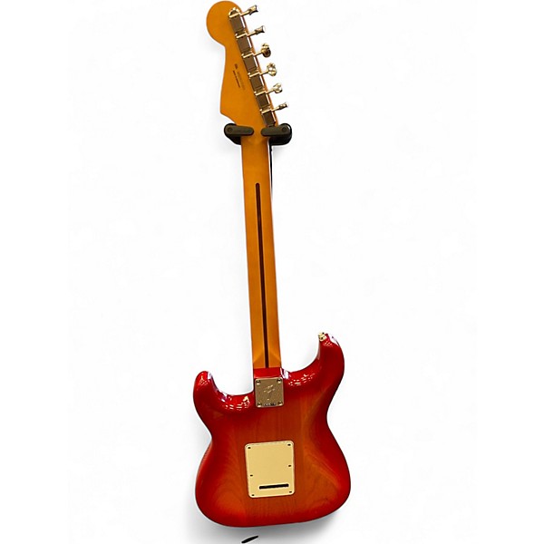 Used Fender Player Stratocaster Cherry Sunburst Solid Body Electric Guitar