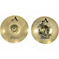 Used Zildjian 14in A Custom Hi Hat Pair Cymbal thumbnail