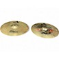 Used Zildjian 14in A Custom Hi Hat Pair Cymbal