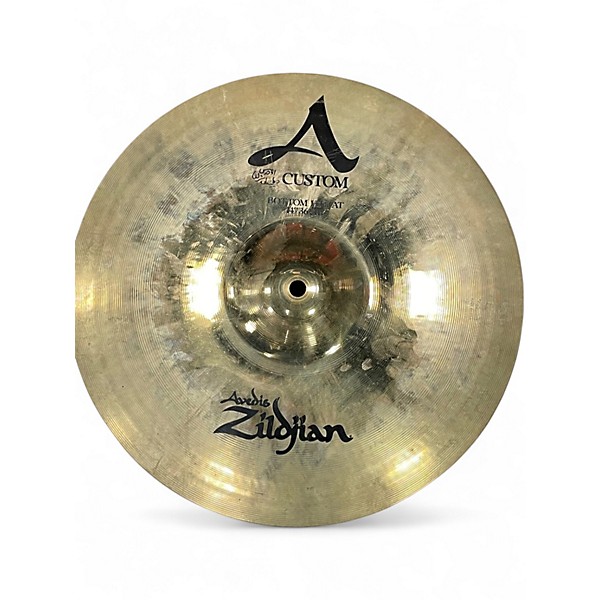 Used Zildjian 14in A Custom Hi Hat Pair Cymbal