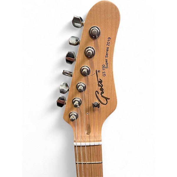 Used Grote  GT-150 Blue burst Hollow Body Electric Guitar