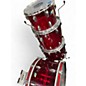 Used Ludwig 4 Piece Vistalite Bonham Red Drum Kit