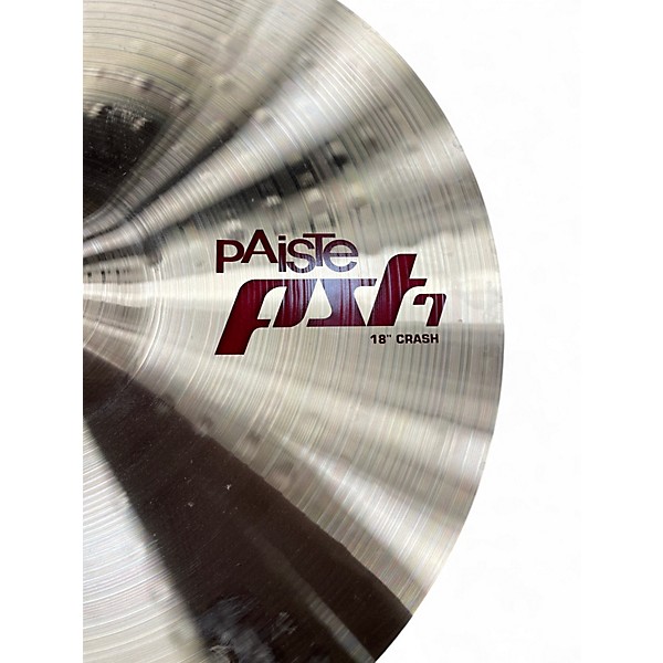 Used Paiste 18in PST7 Crash Cymbal