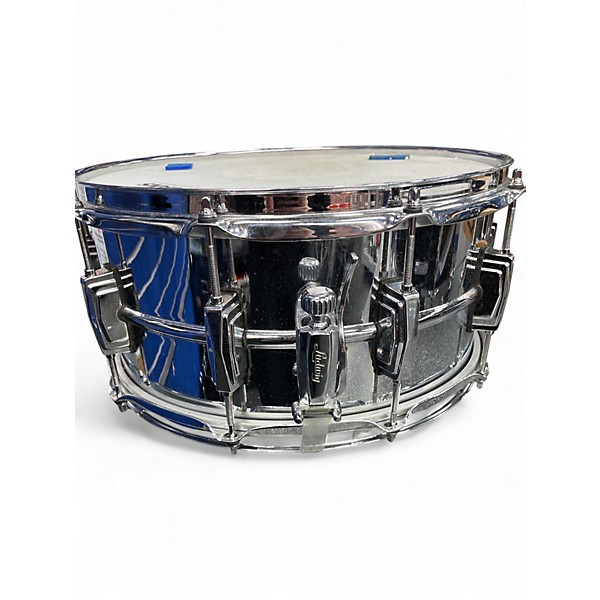 Used Ludwig 10X6.5 Supraphonic Snare Silver Drum