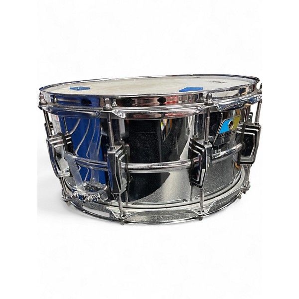 Used Ludwig 10X6.5 Supraphonic Snare Silver Drum