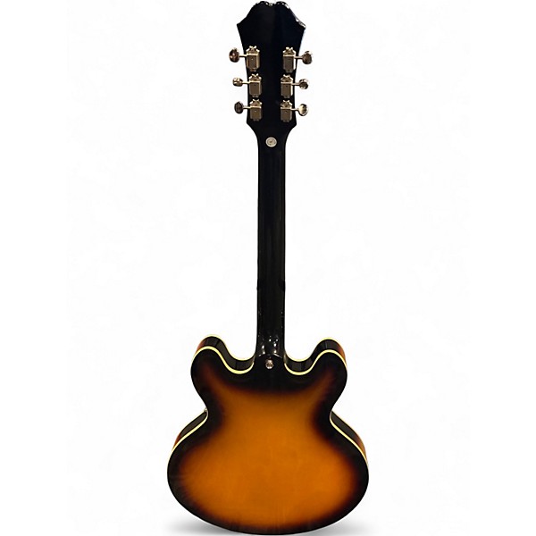 Used Epiphone Casino Vintage Sunburst Hollow Body Electric Guitar