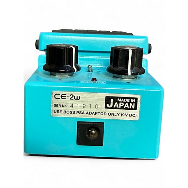 Used BOSS CE2W Waza Craft Chorus Effect Pedal