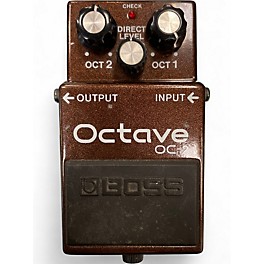 Used BOSS OC2 Octave Effect Pedal