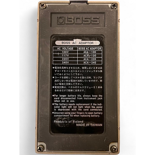 Used BOSS OC2 Octave Effect Pedal