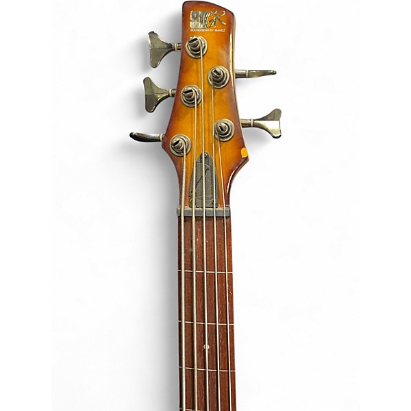 Used Ibanez SR375EF Sunburst Electric Bass Guitar